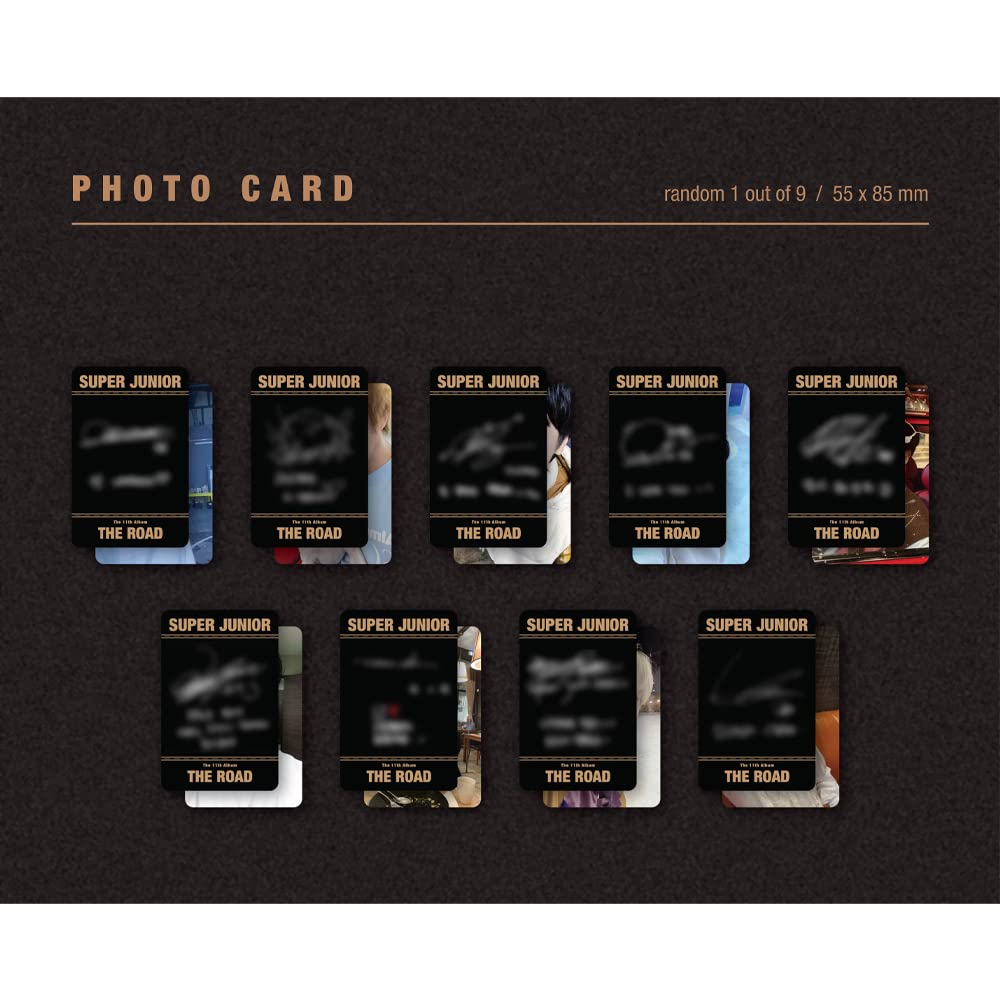 Amazon.com: Super Junior - 11th album [The Road] + Extra photocard